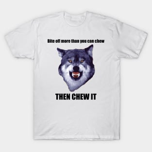 Courage Wolf T-Shirt